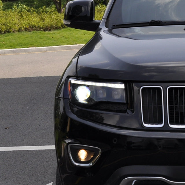 Projector LED headlights for 2014-2021 Jeep Grand Cherokee WK2