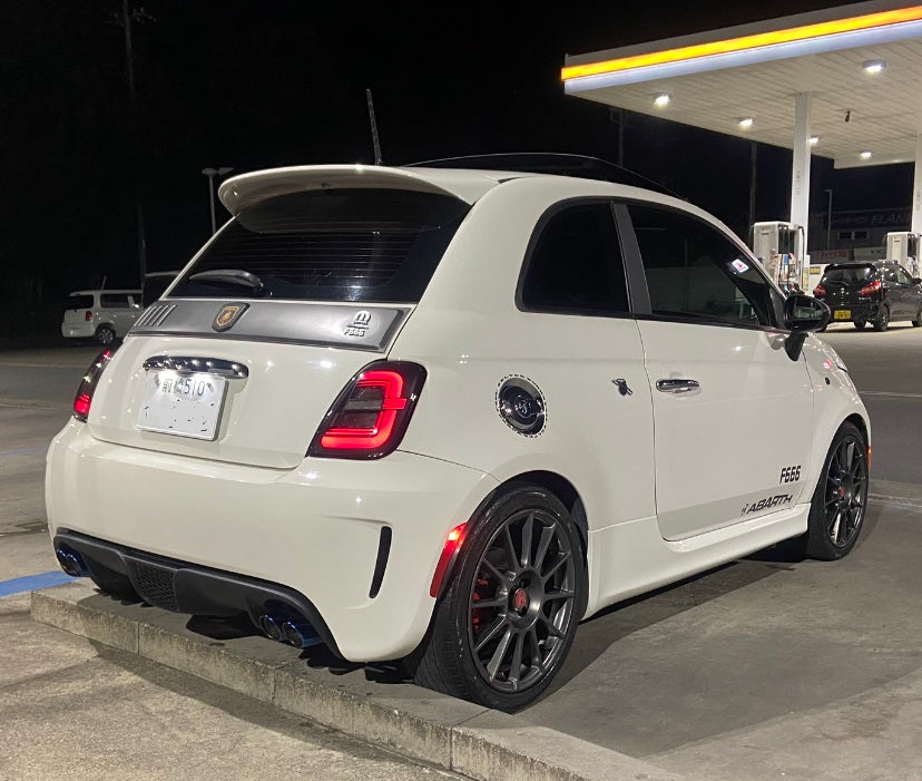 One set of LED tail lights for 2012-2019 Fiat 500 Abarth North America version