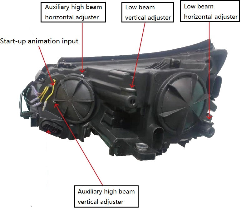 LED headlight for 2013-2017 VW Tiguan