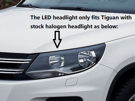 LED headlight for 2013-2017 VW Tiguan