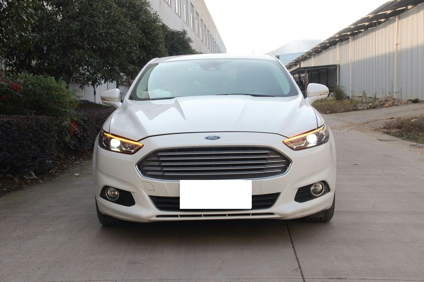 Projector lens LED headlights for 2013-2016 Fusion