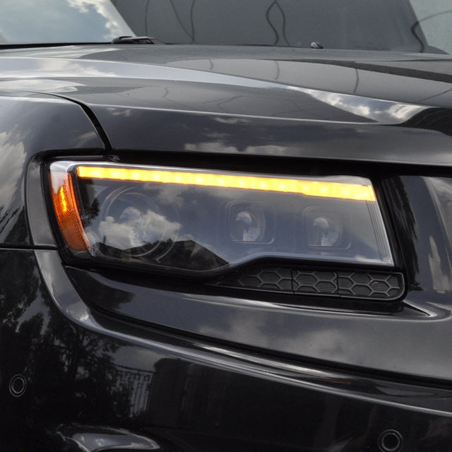 Projector LED headlights for 2014-2021 Jeep Grand Cherokee WK2