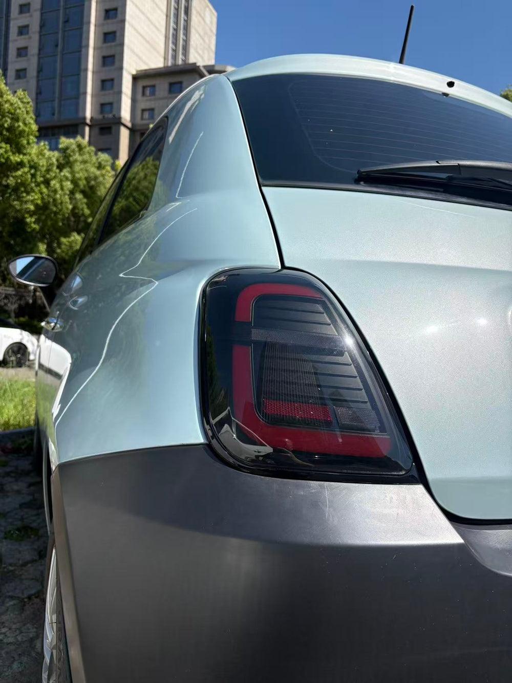 One set of LED tail lights for 2012-2019 Fiat 500 Abarth North America version