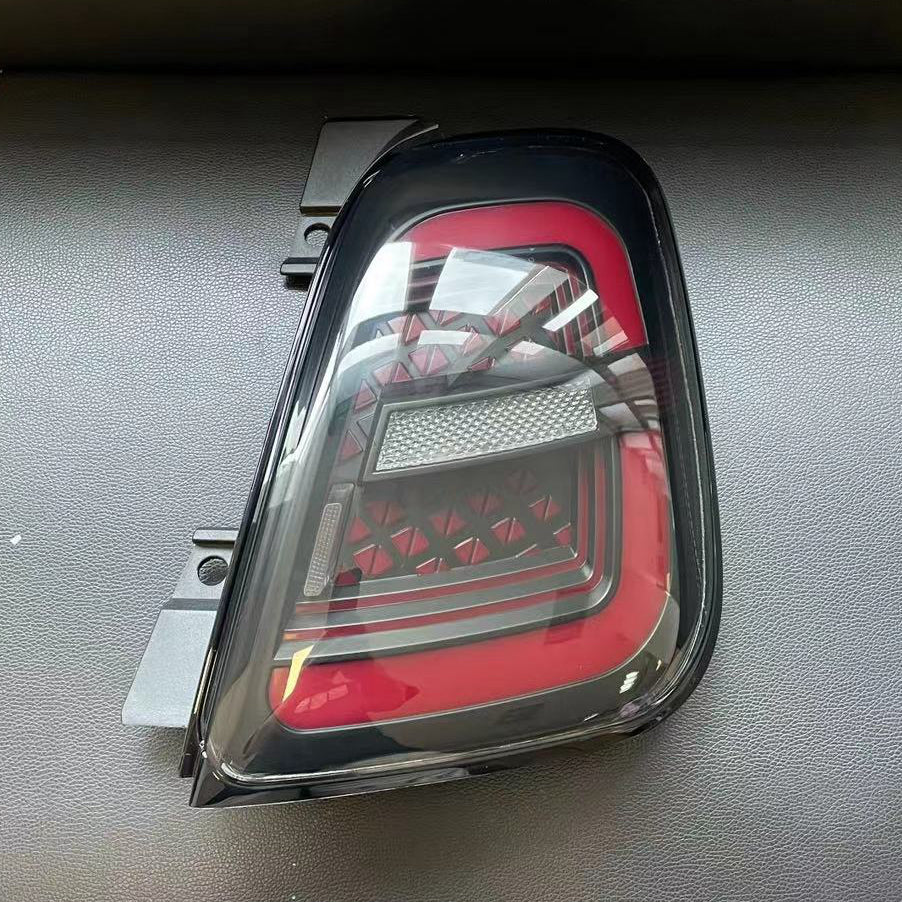 One set of LED tail lights for 2012-2019 Fiat 500 Abarth North America version