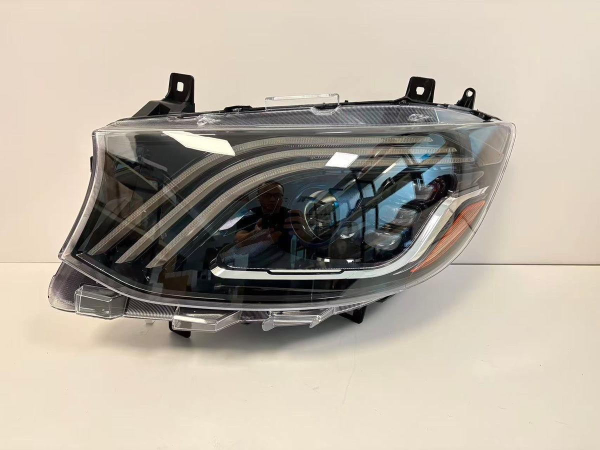 V2 Maybach style projector lens LED headlights for Mercedes-Benz Sprinter 907 910