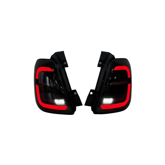 One set of LED tail lights for 2012-2019 Fiat 500 Abarth North America version