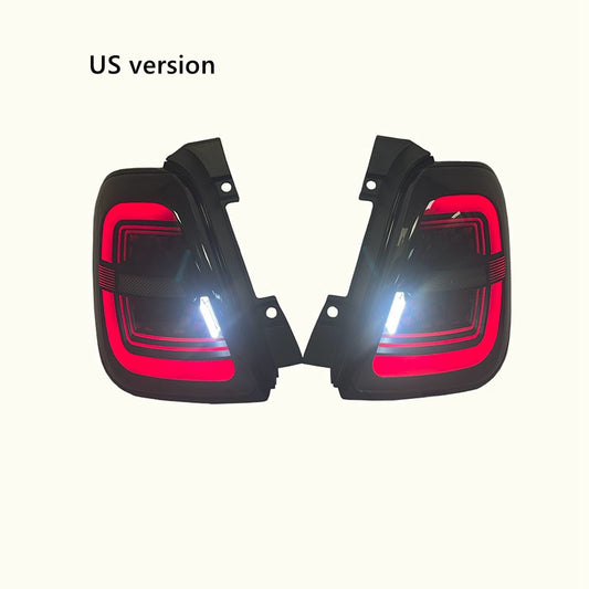 One set of LED tail lights for 2012-2019 Fiat 500 Abarth North America version