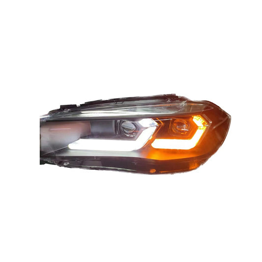 LED headlights for 2014-2018 BMW X5 F15 and X6 F16 with stock halogens