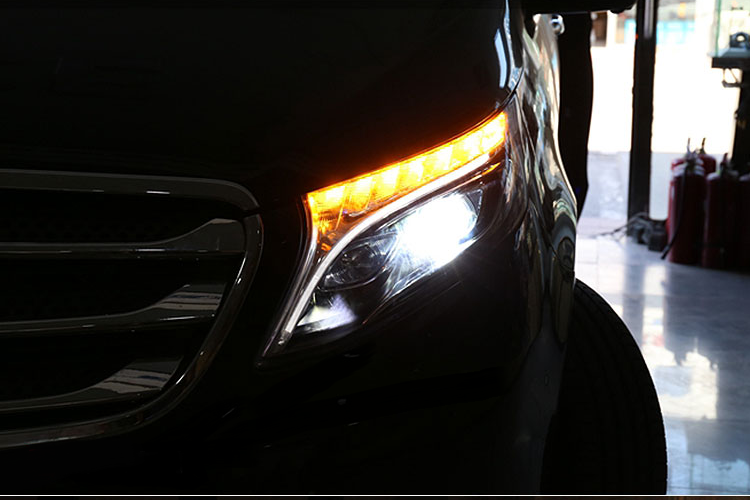 14-23 Mercedes Benz Metris / Vito 3th Gen (W447) Vland LED Matrix Headlights